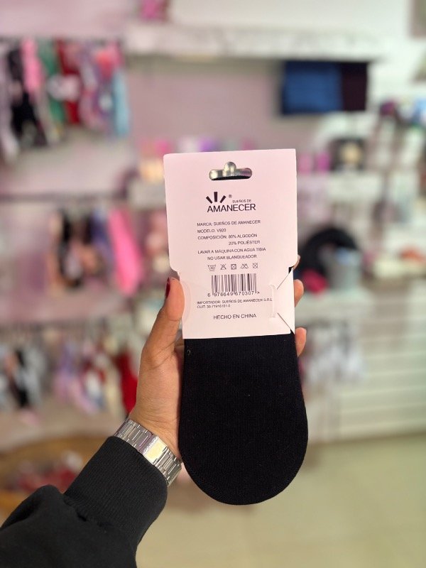 Producto - PACK X3 PARES SOQUETES INVISIBLES - 6