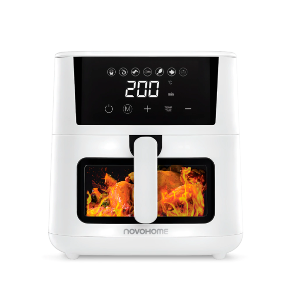 Producto - Freidora De Aire -4.5 Litros -1200W -80-200C -Recipiente Antiadherente +pinza - 3