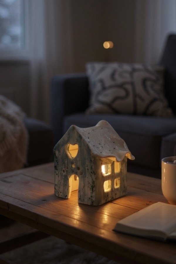 Producto - Casita de cerámica artesanal