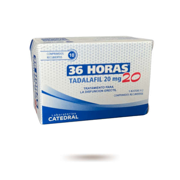 Producto - 36 HORAS 20 MG X 10 COMP. - 0
