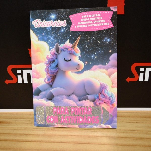 Producto - LIBRITO DE ACTIVIDADES PARA OINTAR CON STIKERS L18