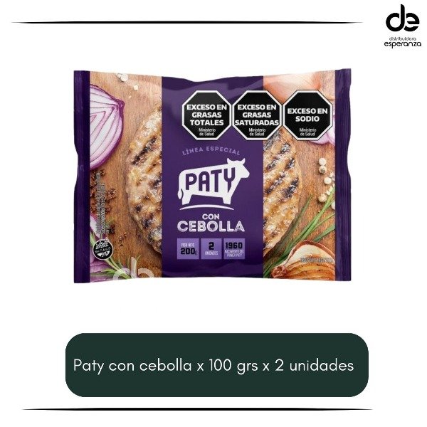 Producto - PATY C/ CEBOLLA 100 G X 2 UNIDADES