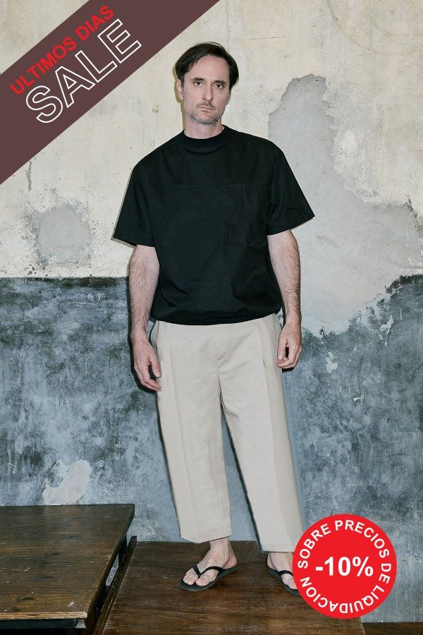 Producto - Pantalón Pinzas Elástico Gabardina HSS26