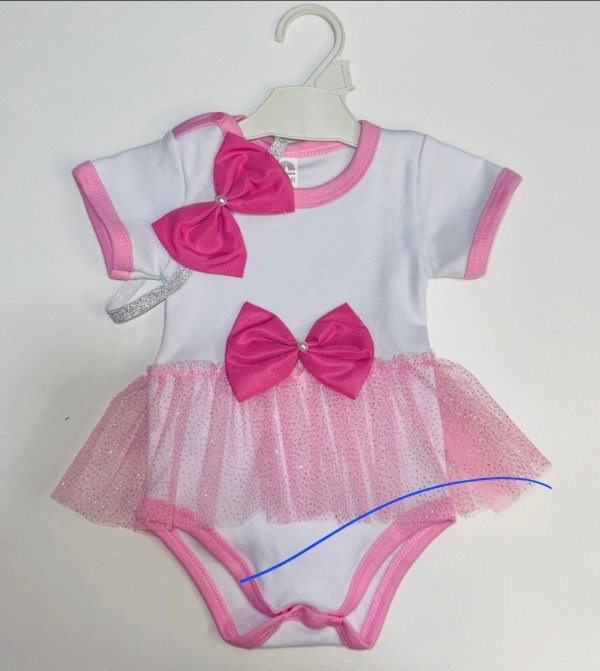Producto - Body con tutú y vincha