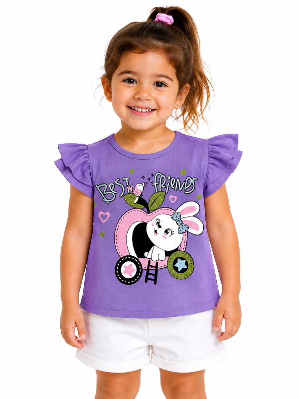 Producto - REMERAS ALGODÓN BEBA CON ESTAMPA SURTIDAS - 4