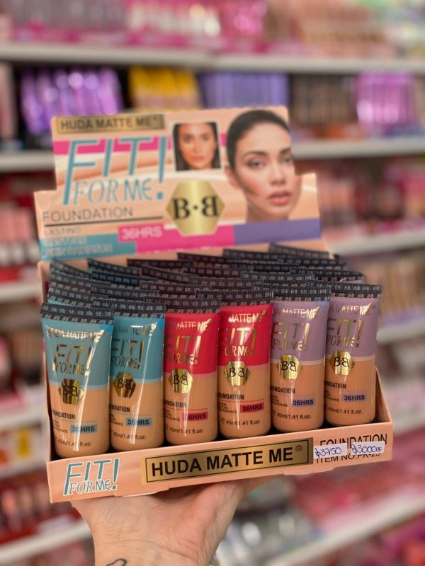 Producto - Base BB Fit For Me Roja y Violeta