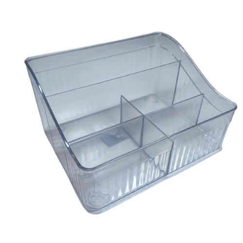 Producto - Bandeja Organizador Acrílica con  5 Compartimentos - 1
