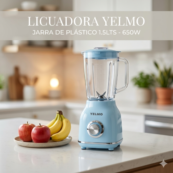 Producto - LICUADORA YELMO JARRA DE PLÁSTICO 1.5LTS 650W