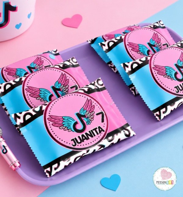Producto - Envoltorio adhesivo de alfajores PERSONALIZADO - 0