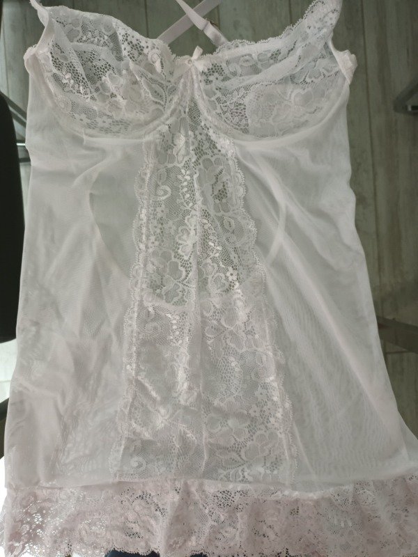 Producto - 440- Baby Doll tul y puntilla.