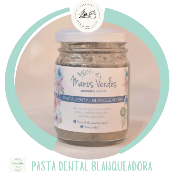 Producto - Pasta dental blanqueadora de Manos Verdes