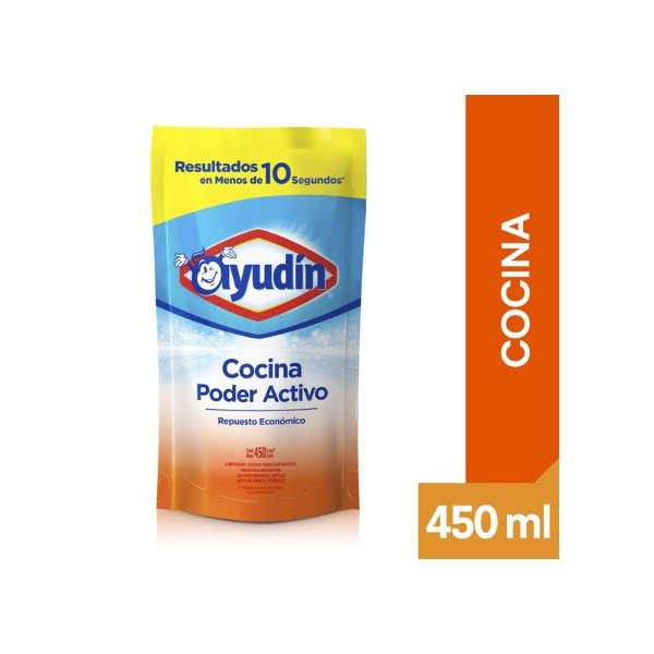Producto - ANTIGRASA AYUDIN - REPUESTO 450ML