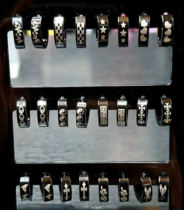 Producto - Aros Argolla Cubanas Varios Diseños