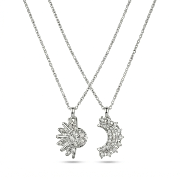 Producto - COLLAR ECLIPSE X2 PLATEADO