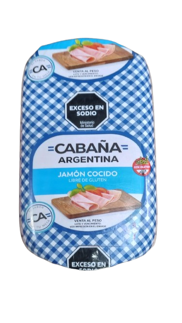 Producto - Jamón cocido tradicional x 4kg "Cabaña argentina"