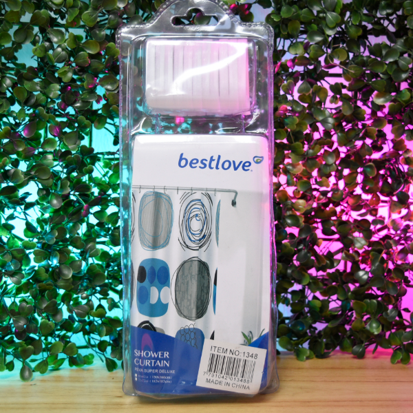 Producto - CORTINA DE BAñO ESTAMPADA 11348