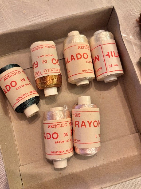 Producto - Hilos de bordar rayón (por unidad )