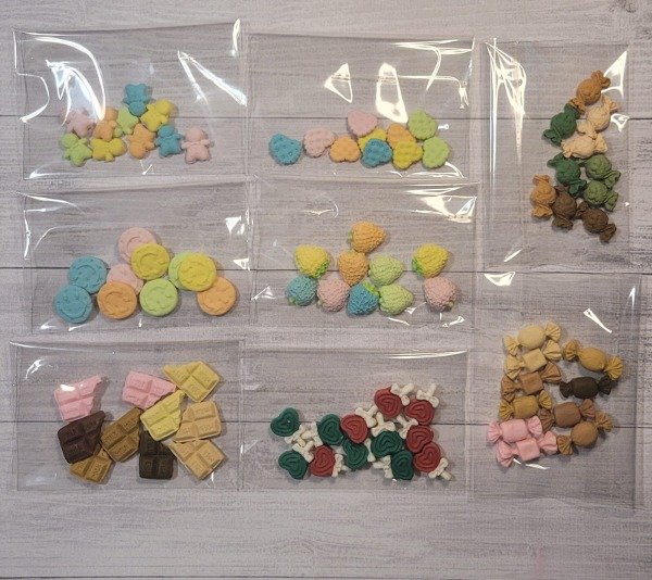 Producto - Caramelos, Chocolates, Pastillitas, Paletitas , heladitos y frutas