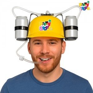 Producto - Casco porta bebidas amarillo