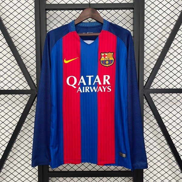 Producto - BARCELONA MANGAS LARGAS TITULAR 15/16