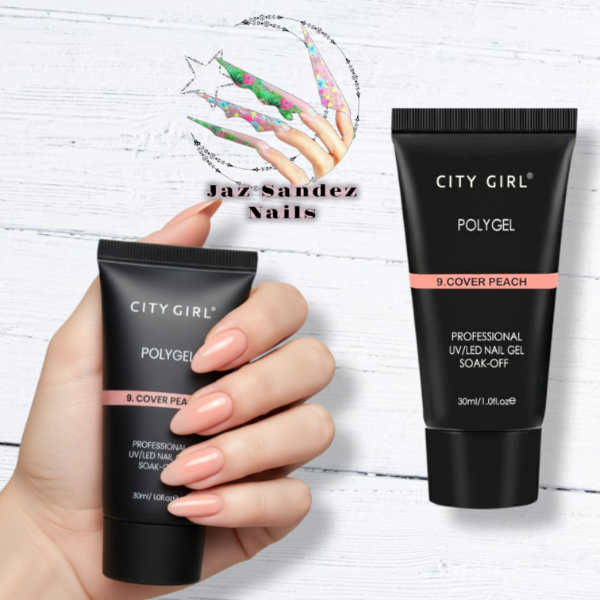 Producto - POLIGEL CITY GIRL 30G #09 COVER PEACH