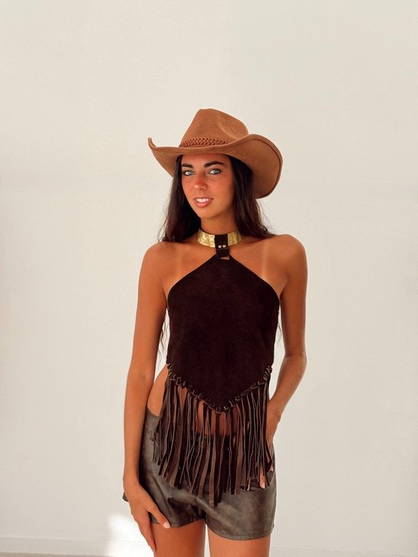 Producto - TOP CRUZ LEATHER