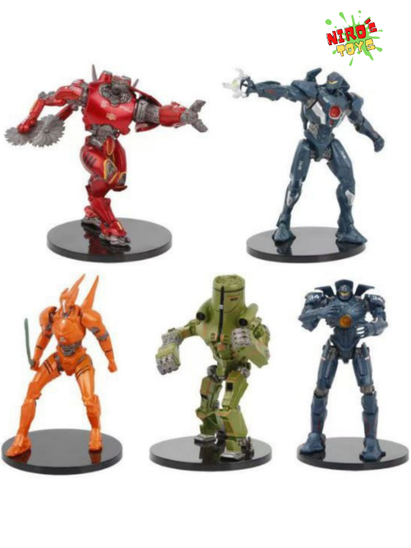 Producto - Titanes del Pacífico set x5 (11-13CM) - Figura Titanes del Pacífico - Nirostoys