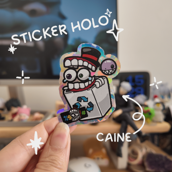 Producto - tadc sticker - caine