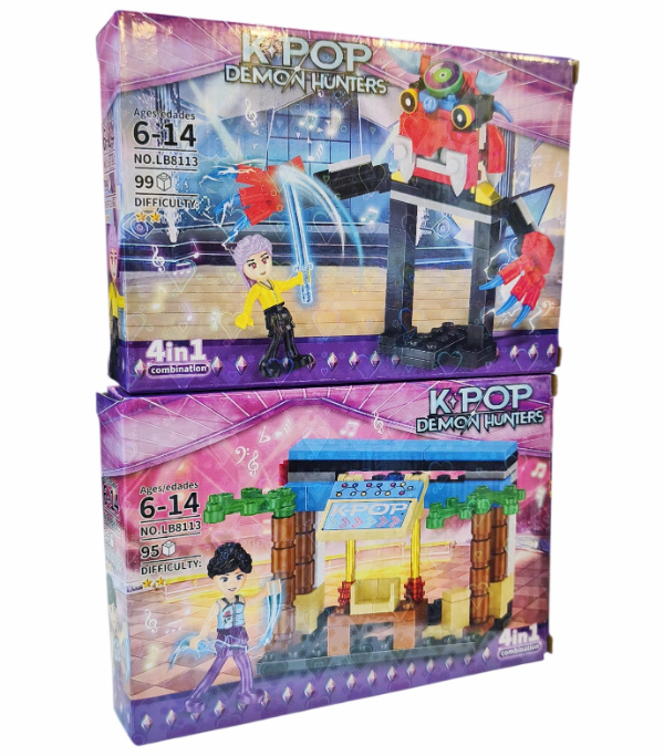 Producto - Simil LEGO Kpop Demon Hunters Guerreras - 0