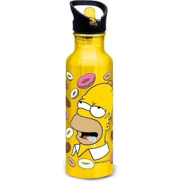 Producto - Botella Aluminio Hidratante Original Disney Los Simpsons Homero