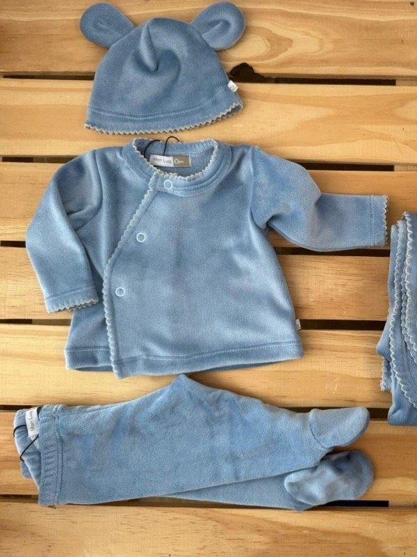 Producto - Batita y Ranita Plush Aero con Picot