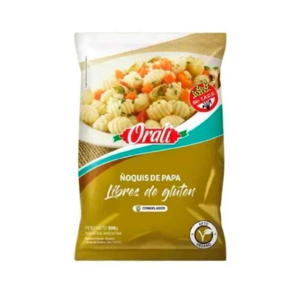 Producto - Ñoquis de papa SIN TACC 500gr ORALI