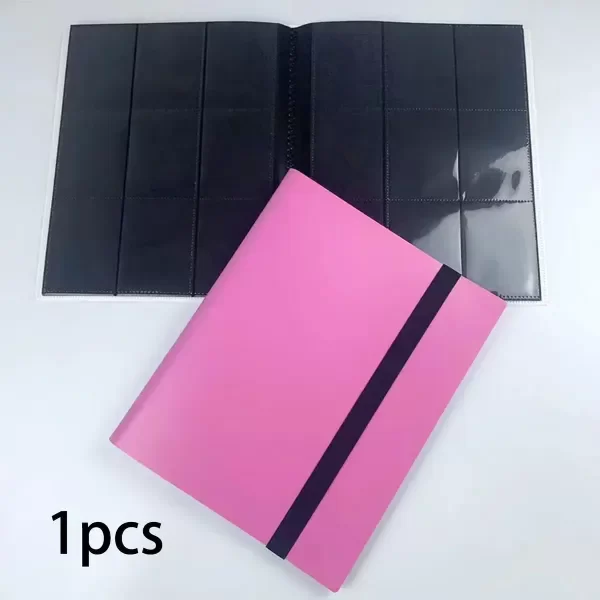Producto - Binder Carpeta 8 360 Cartas Tcg Standard Rosa - 2