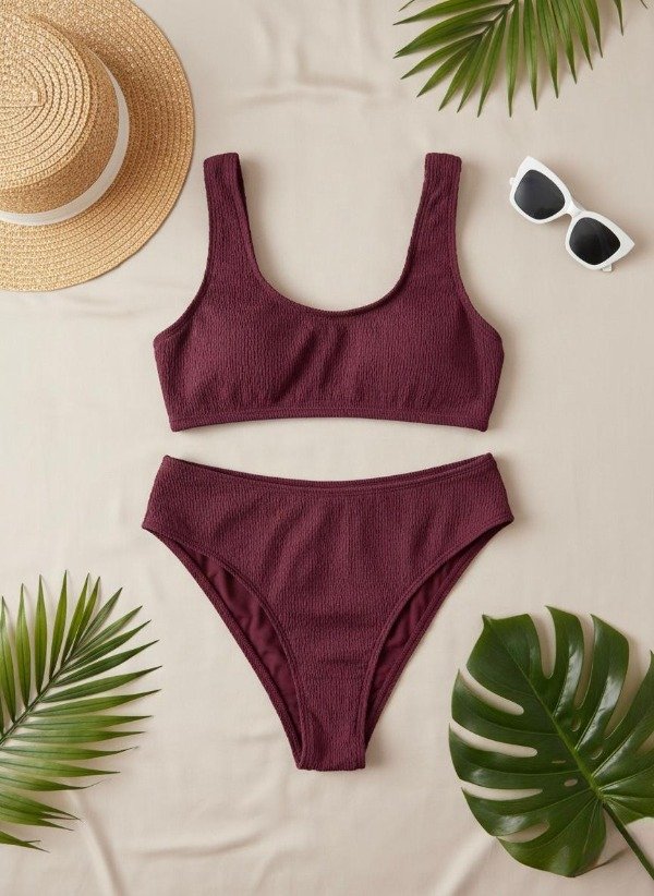 Producto - Bikini Tiro Alto Bordo Hawai