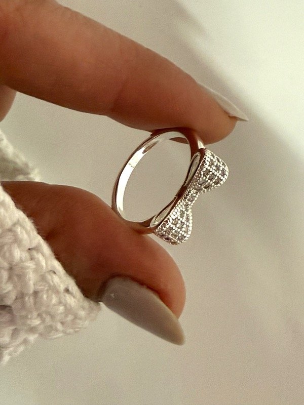 Producto - NB757 Anillo moño con micropave