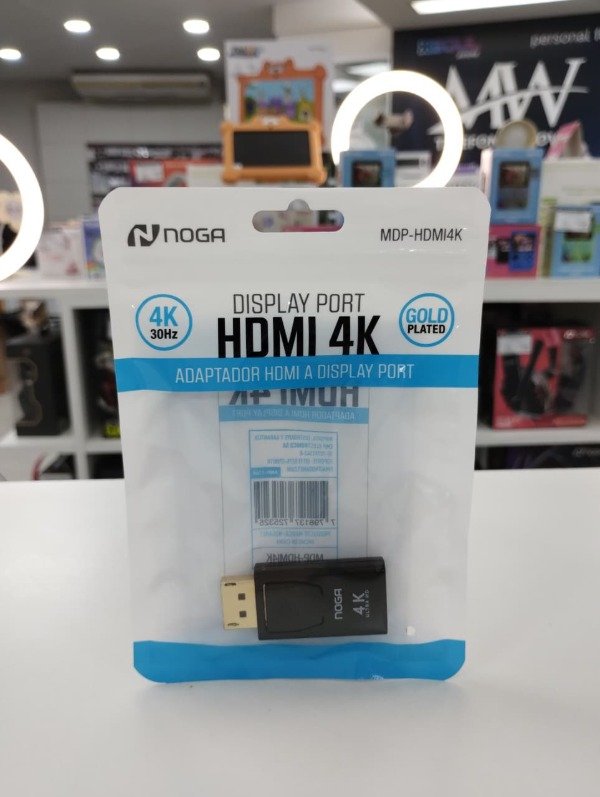Producto - Adaptador Display Port H a HDMI 4K Noga MDP-HDMI4K