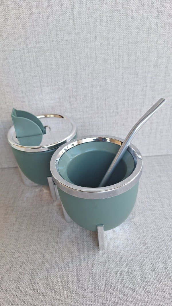 Producto - Mate con yerbera verde - 0