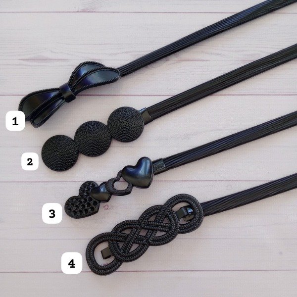 Producto - 46 - CINTOS METALICOS NEGROS