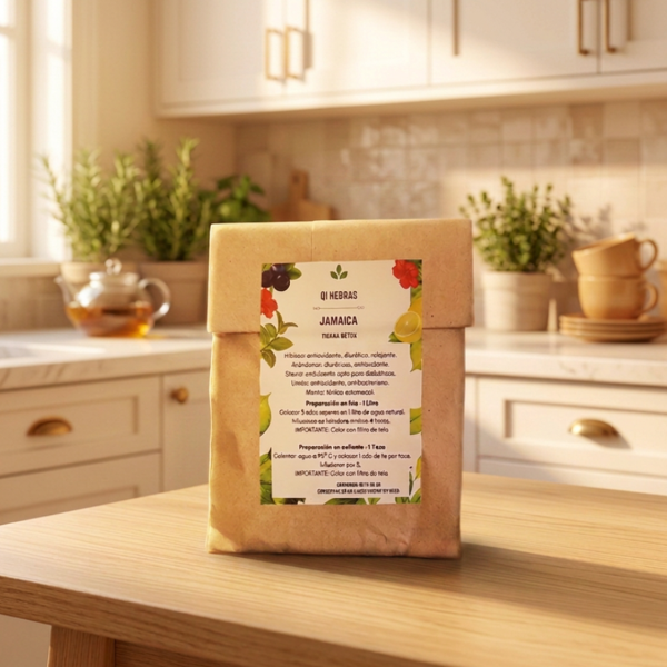 Producto - JAMAICA - Tisana diurética dulce y frutal por 50 gr.
