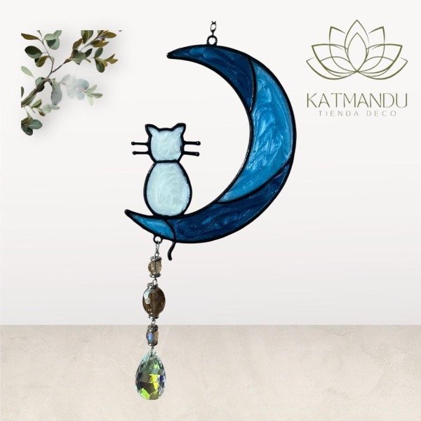 Producto - Atrapasol Luna con Gatito - 0