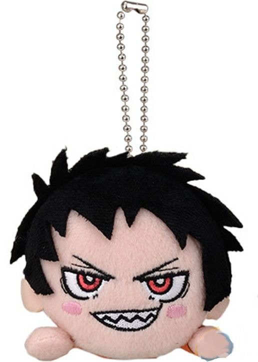 Producto - Shinra Kusakabe plush keychain from Fire Force lying down