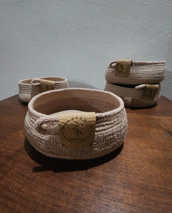 Producto - Cuencos de soga de algodon