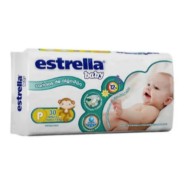 Producto - Pañales Estrella Baby P30