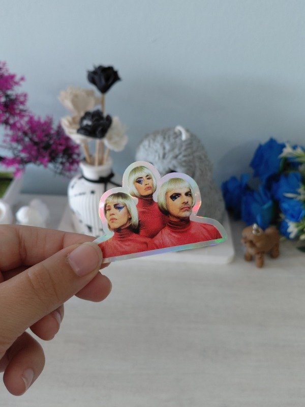 Producto - Stickers holográficos - Colección "Miranda!" 0109 - Junto a Lali