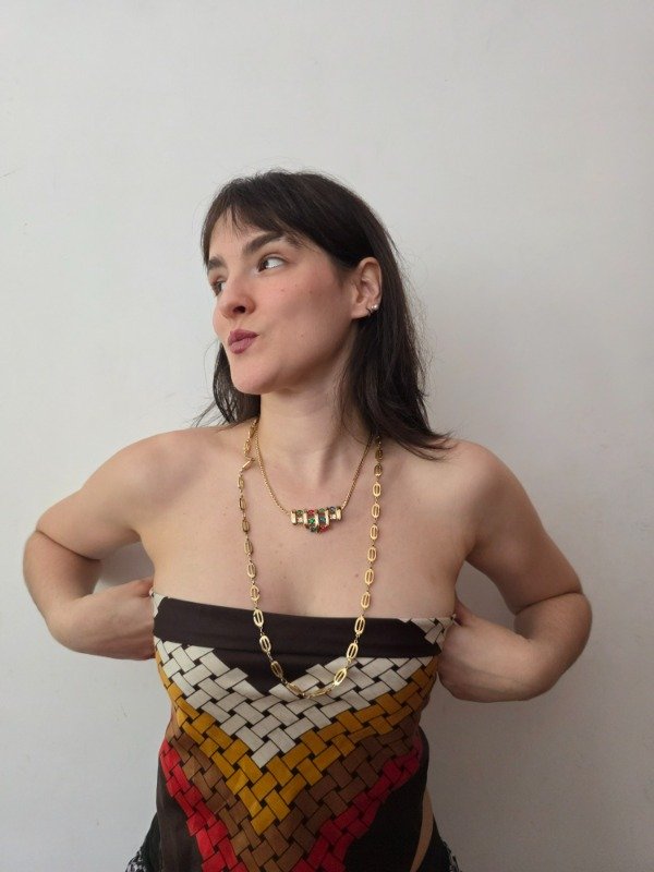 Producto - Collar Gargantilla de Colores