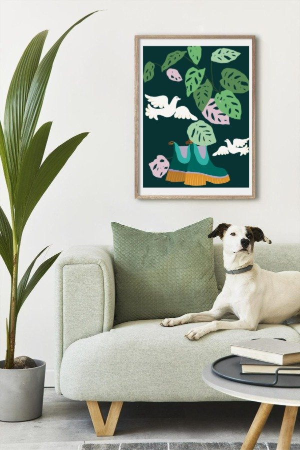 Producto - Lámina enmarcada "Movimientos"