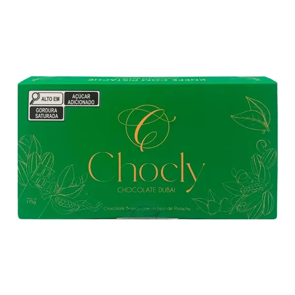 Producto - Chocolate Dubai Chocly Blanco Pistacho 175g
