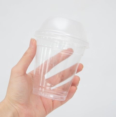 Producto - Vasos polipropileno con tapa domo 360ml
