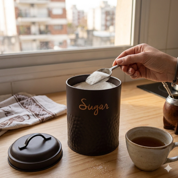 Producto - Lata negra AZÚCAR