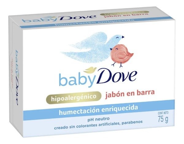 Producto - Jabón en barra Baby Dove Humectación Enriquecida 75 g